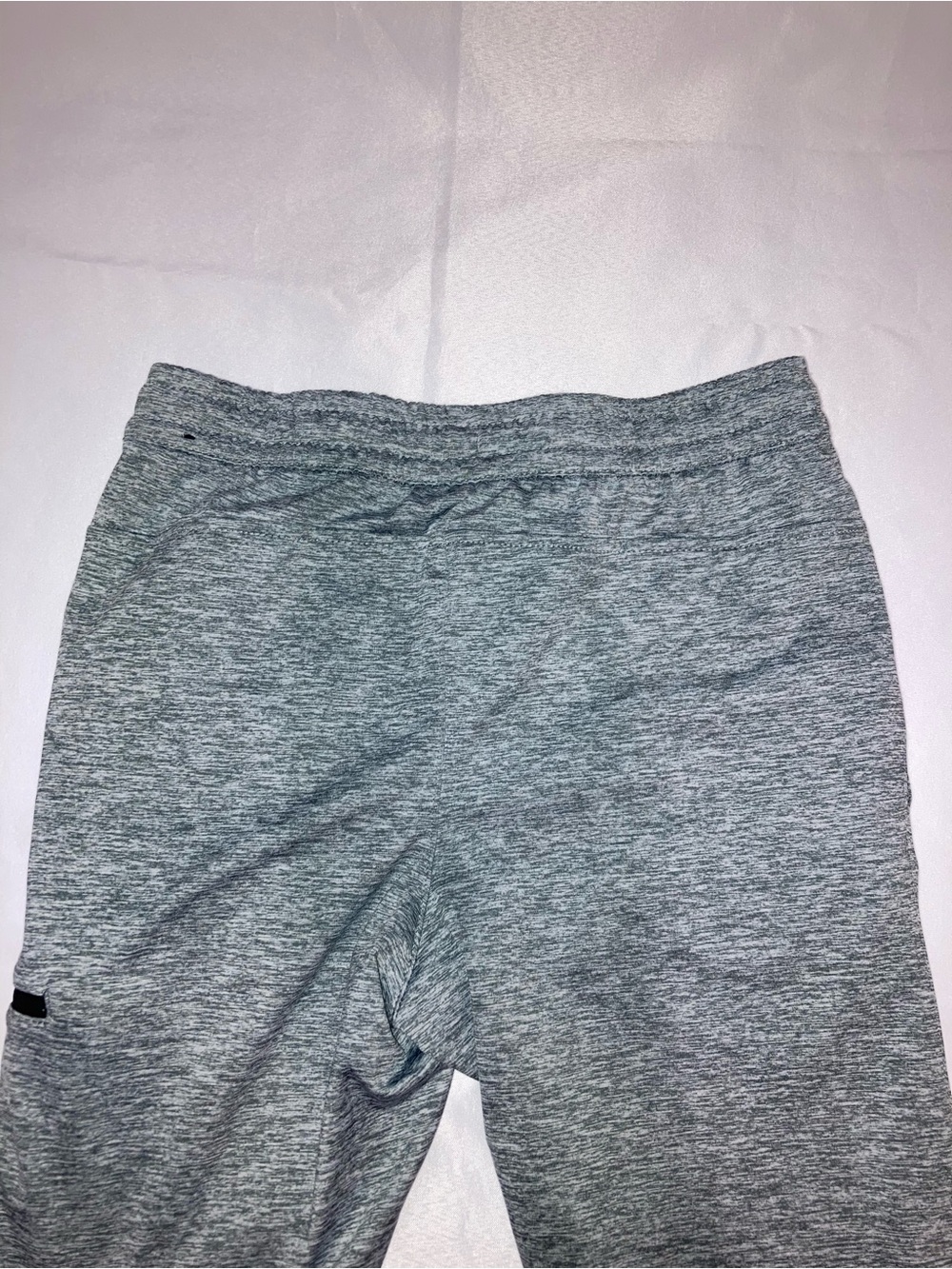 Kids Heather Gray Jogger Sweatpants with Drawstring - Picture 4 of 9